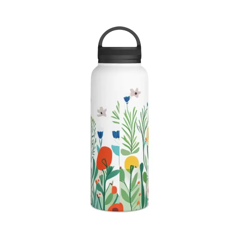 Thrill Seeker Steel Bottle Stay Hydrated Wildflowers