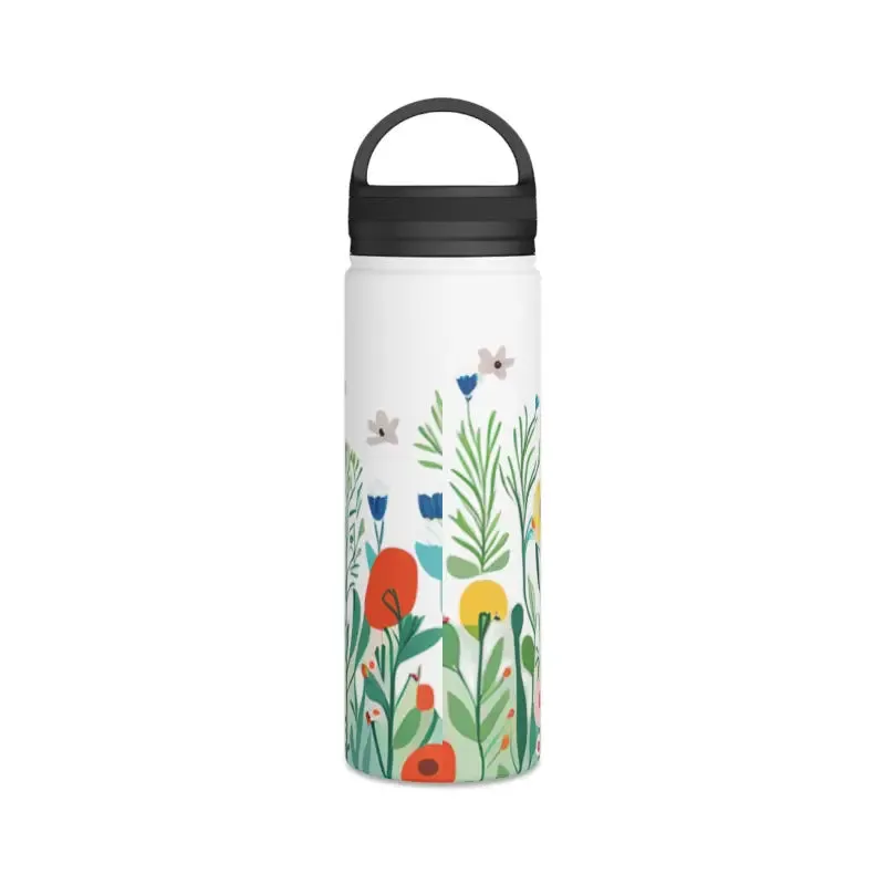Thrill Seeker Steel Bottle Stay Hydrated Wildflowers