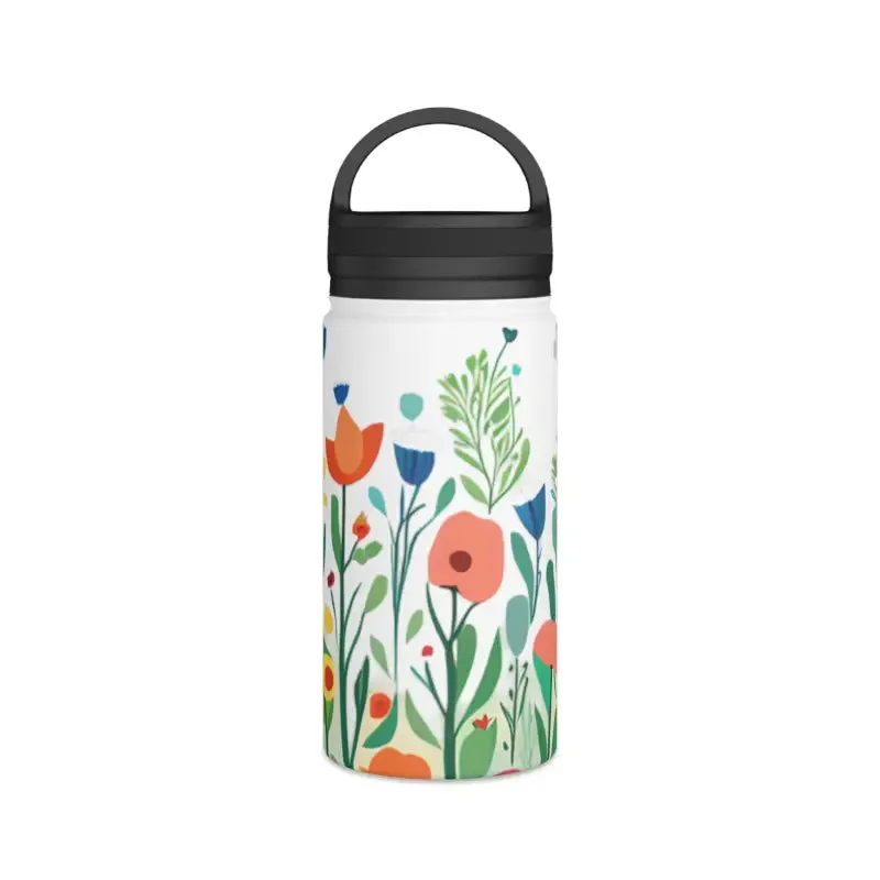 Thrill Seeker Steel Bottle Stay Hydrated Wildflowers
