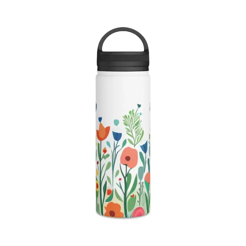 Thrill Seeker Steel Bottle Stay Hydrated Wildflowers