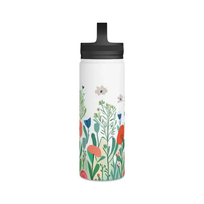 Thrill Seeker Steel Bottle Stay Hydrated Wildflowers