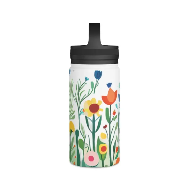 Thrill Seeker Steel Bottle Stay Hydrated Wildflowers