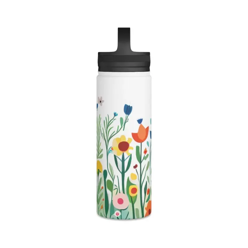 Thrill Seeker Steel Bottle Stay Hydrated Wildflowers