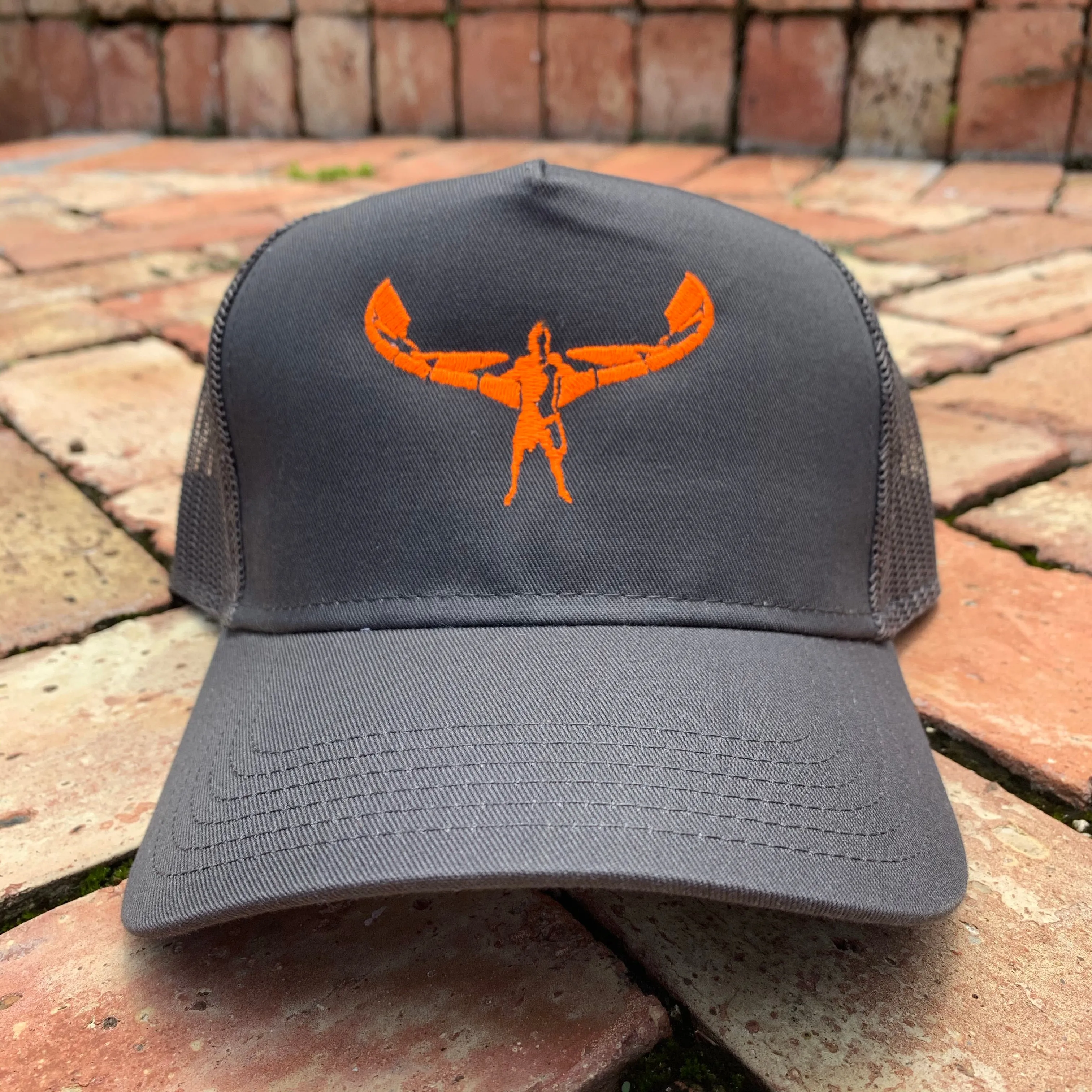 TKS TRUCKER CHARCOAL/ORANGE