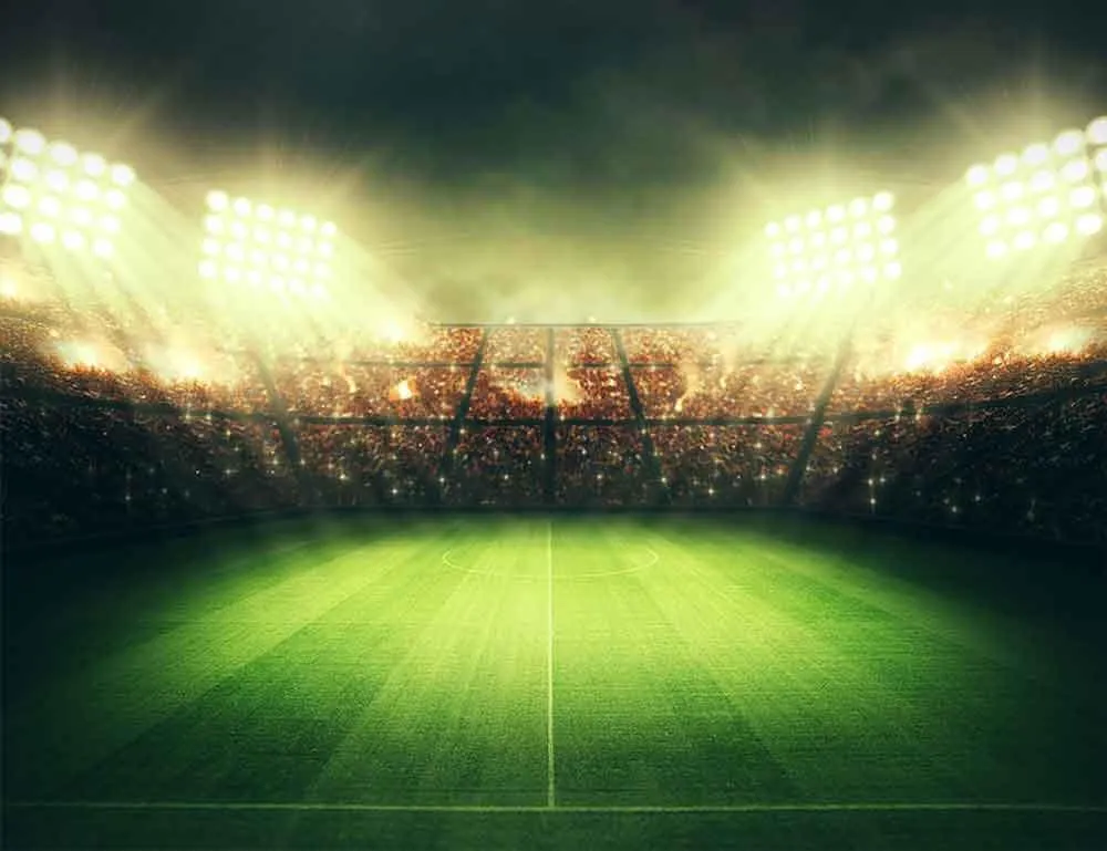 Toile de fond de photographie de terrain de football  S-1166