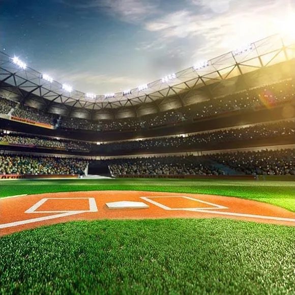 Toile de fond de Terrain de baseball Photo Booth  G-311