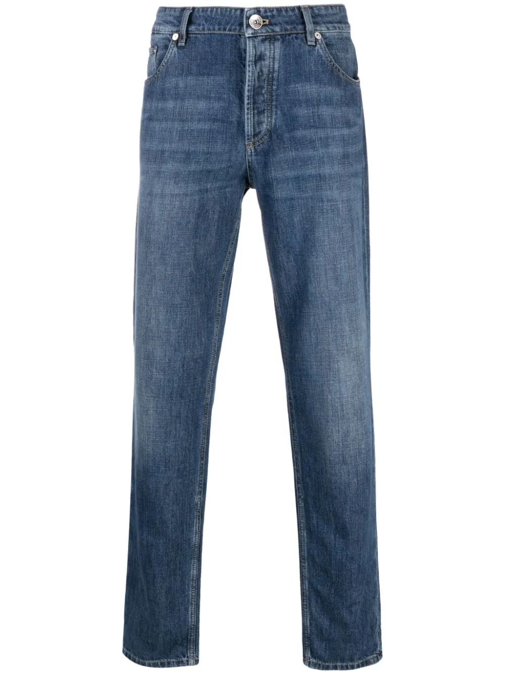 Traditional fit denim jeans