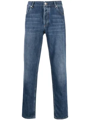Traditional fit denim jeans