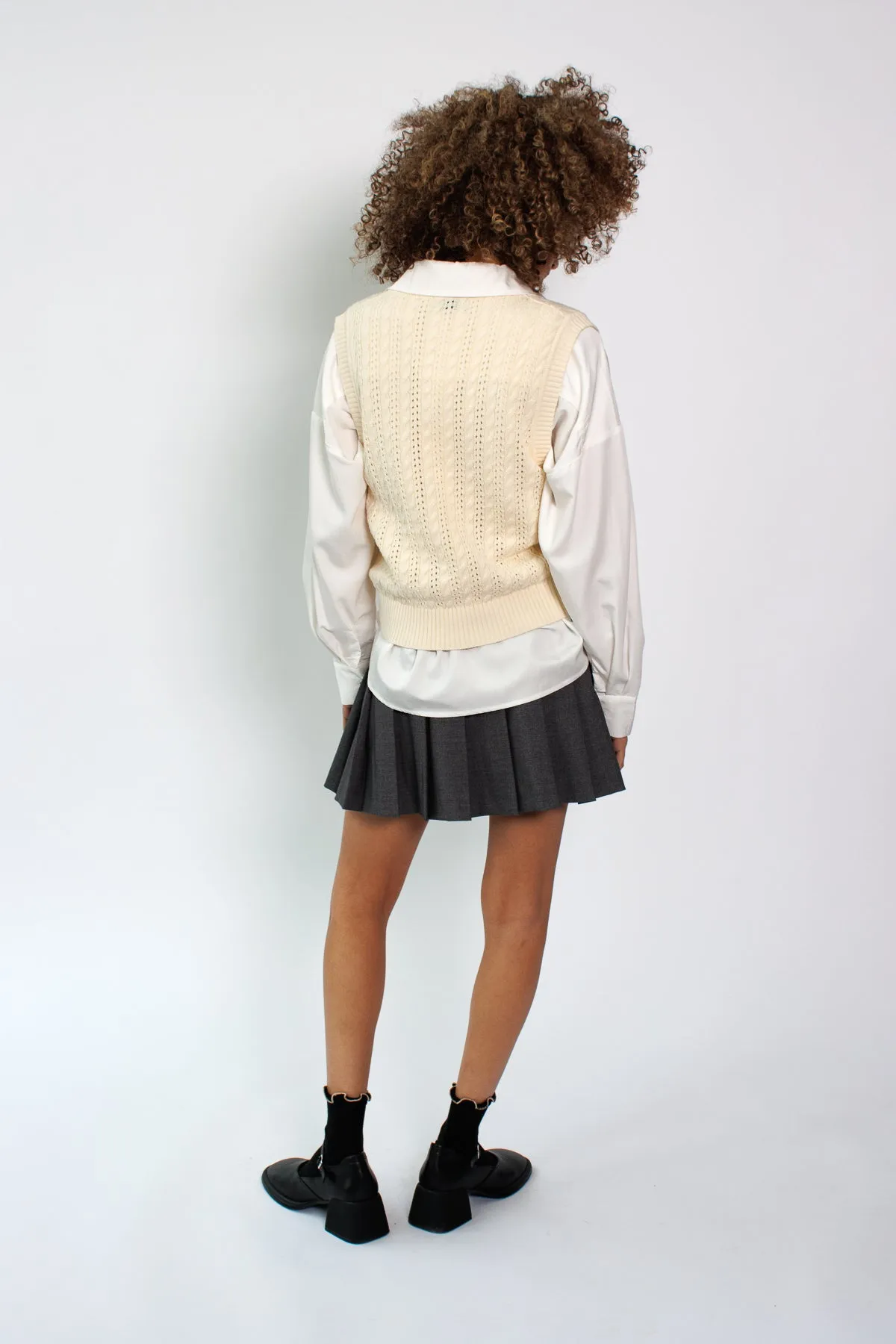 Unisex Crochet Knit Vest