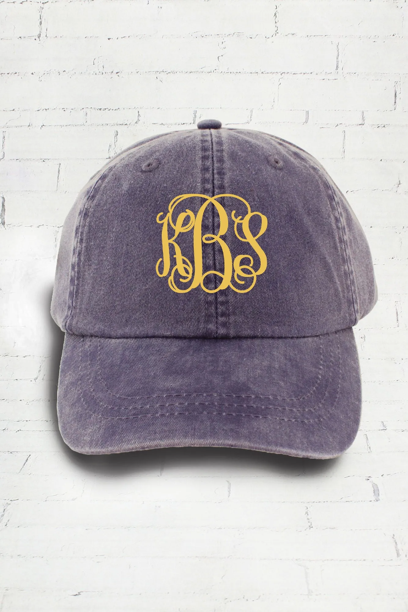 Washed Purple Baseball Cap