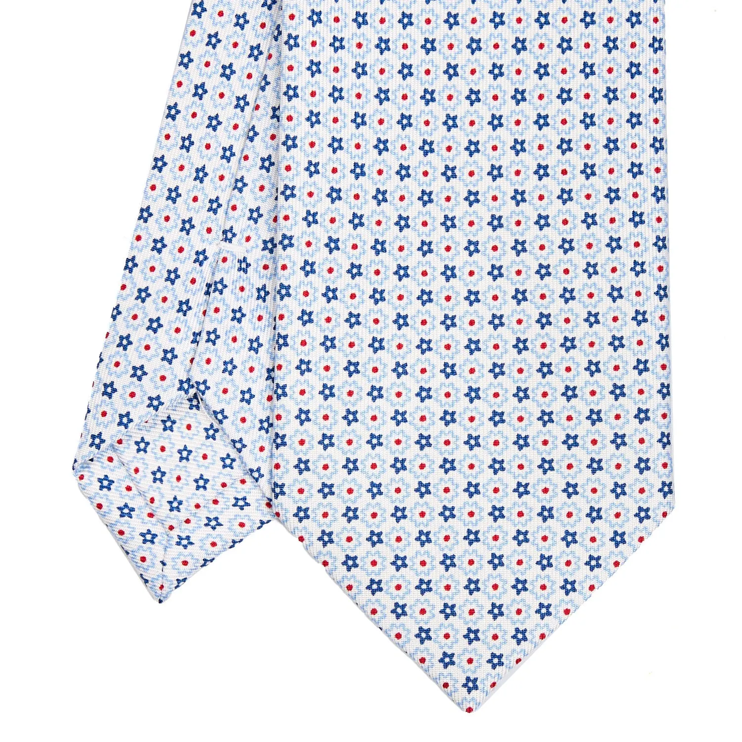 WHITE CLASSIC SILK TIE