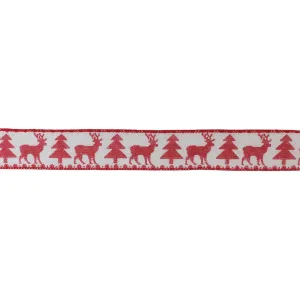 Wired Polyester Ribbon 2.5" x 10 yds. (Set of 2)