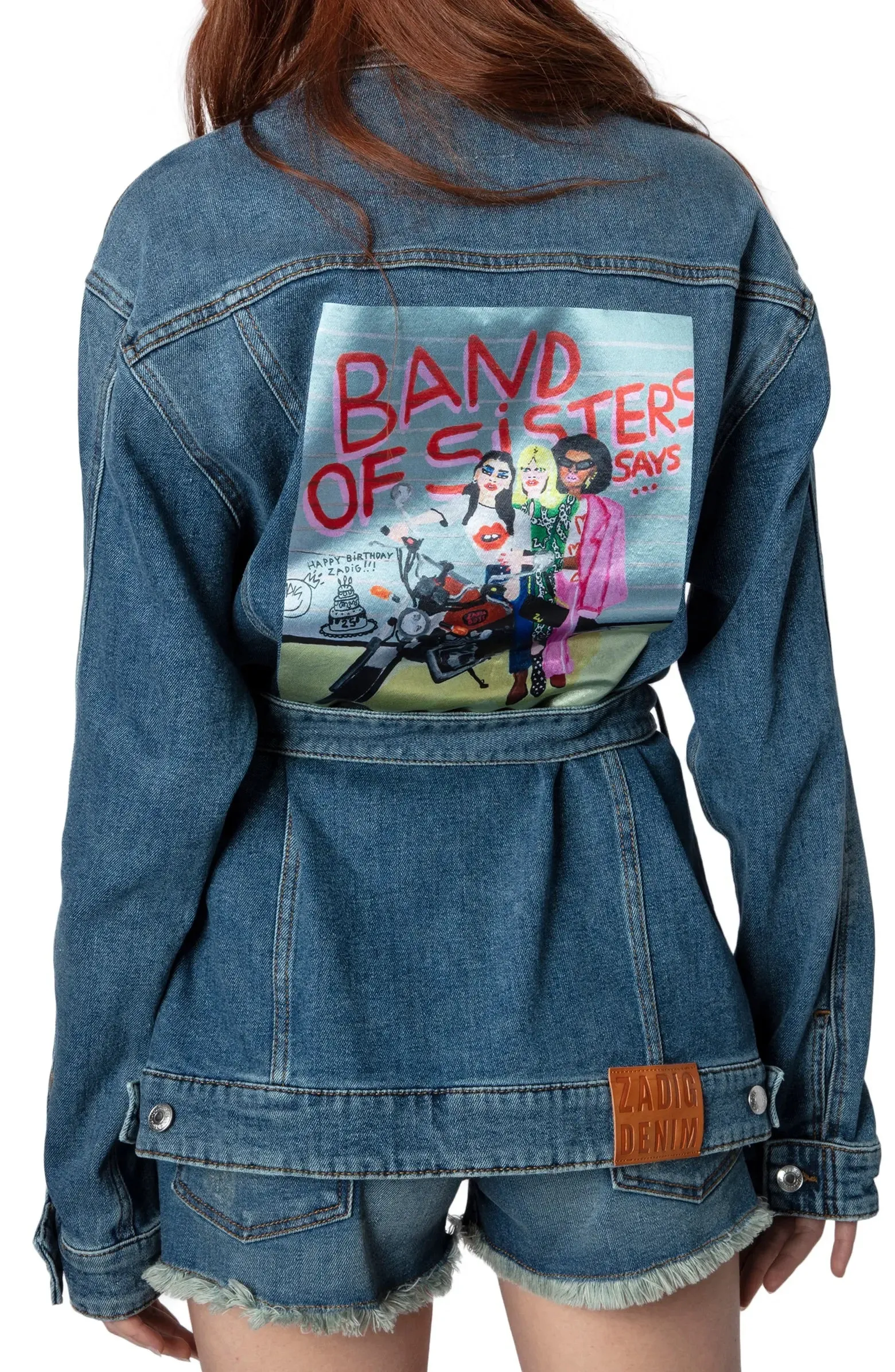 Zadig & Voltaire Kiome Denim Eco Boss Jacket